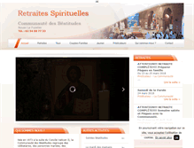 Tablet Screenshot of beatitudes-nouan.org